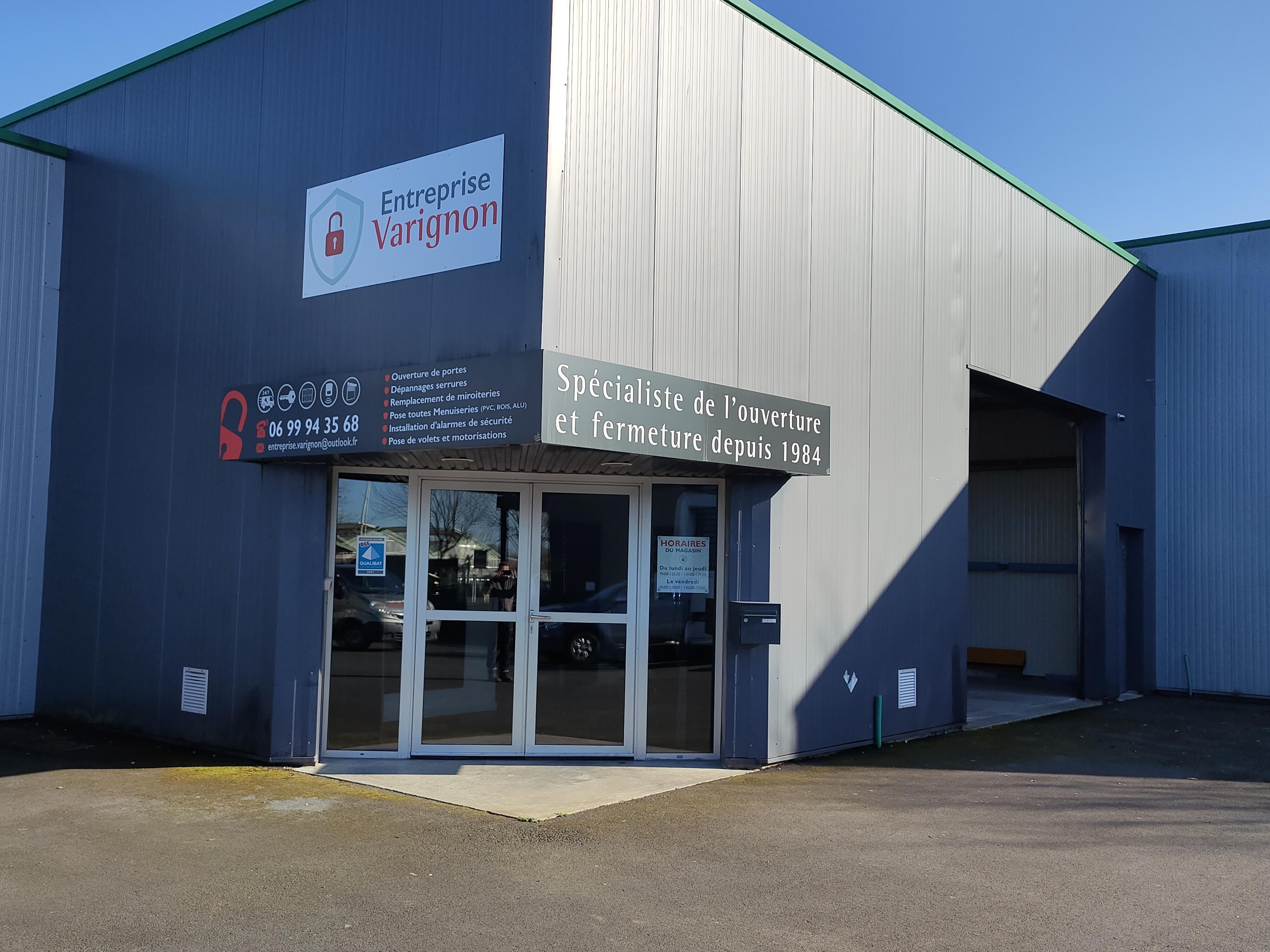 Entreprise Varignon - Spécialiste de l'ouverture et fermeture depuis 1984. Photo batiment Varignon